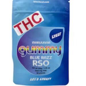 200mg RSO Gummies | Blue Raspberry