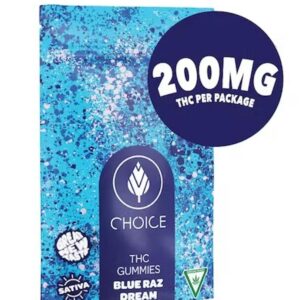 200mg THC Gummies | Blue Raz Dream